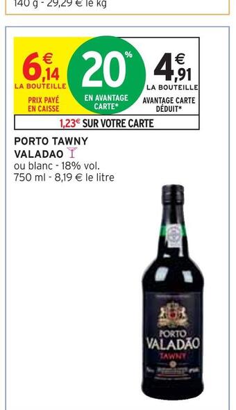 Intermarché Valadao porto tawny offre
