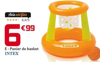 Gifi Intex panier de basket offre