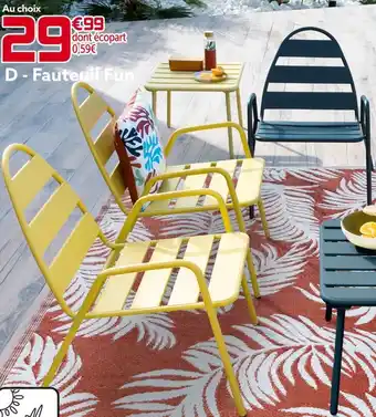 Gifi Fauteuil fun offre