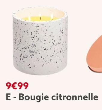 Bougie citronnelle