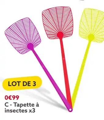 Tapette à insectes x3