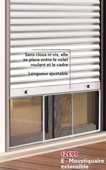 Moustiquaire extensible
