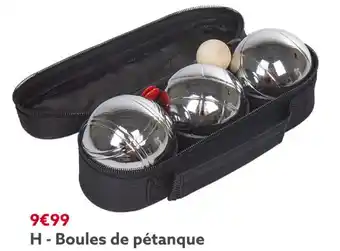 Gifi Boules de pétanque offre