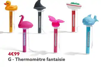 Gifi Aquaway thermomètre fantaisie offre