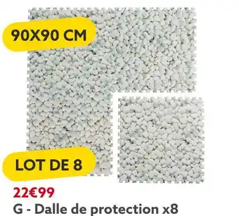 Gifi Dalle de protection x8 offre