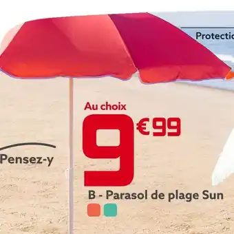 Gifi Parasol de plage sun offre