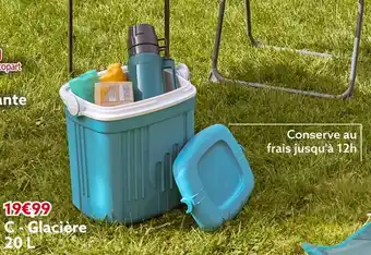 Gifi Glacière 20 l offre
