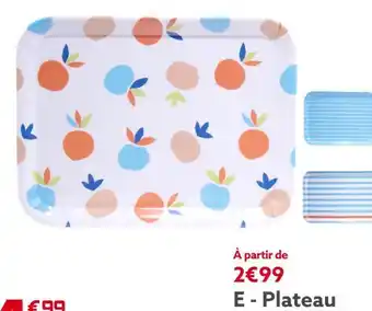 Gifi Plateau offre