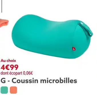 Gifi Coussin microbilles offre