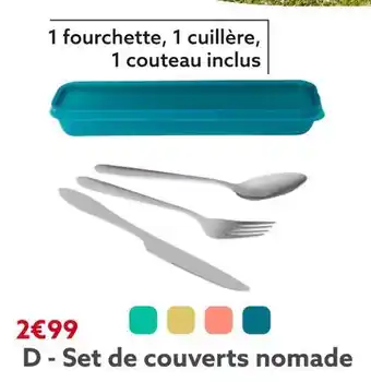 Set de couverts nomade