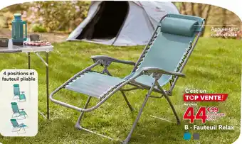 Gifi Fauteuil relax offre
