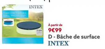 Intex bĂąche de surface