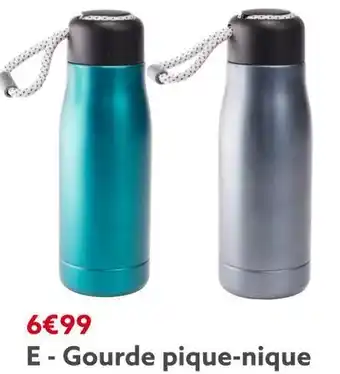 Gifi Gourde pique-nique offre