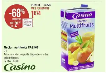 Casino nectar multifruits