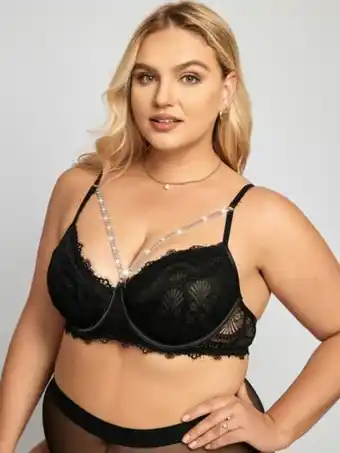 Soutien-gorge en dentelle Ă armature