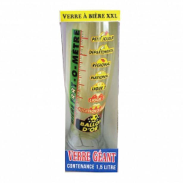 b&m Verre a biere geant o metre offre