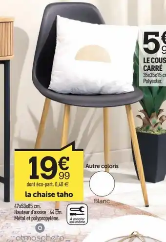 Centrakor La chaise taho offre