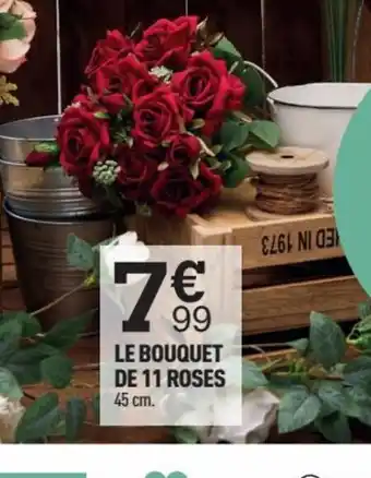 Centrakor LE BOUQUET DE 11 ROSES offre