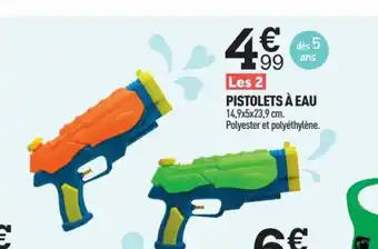 Centrakor PISTOLETS À EAU offre
