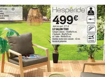 Centrakor LE SALON TIWI offre