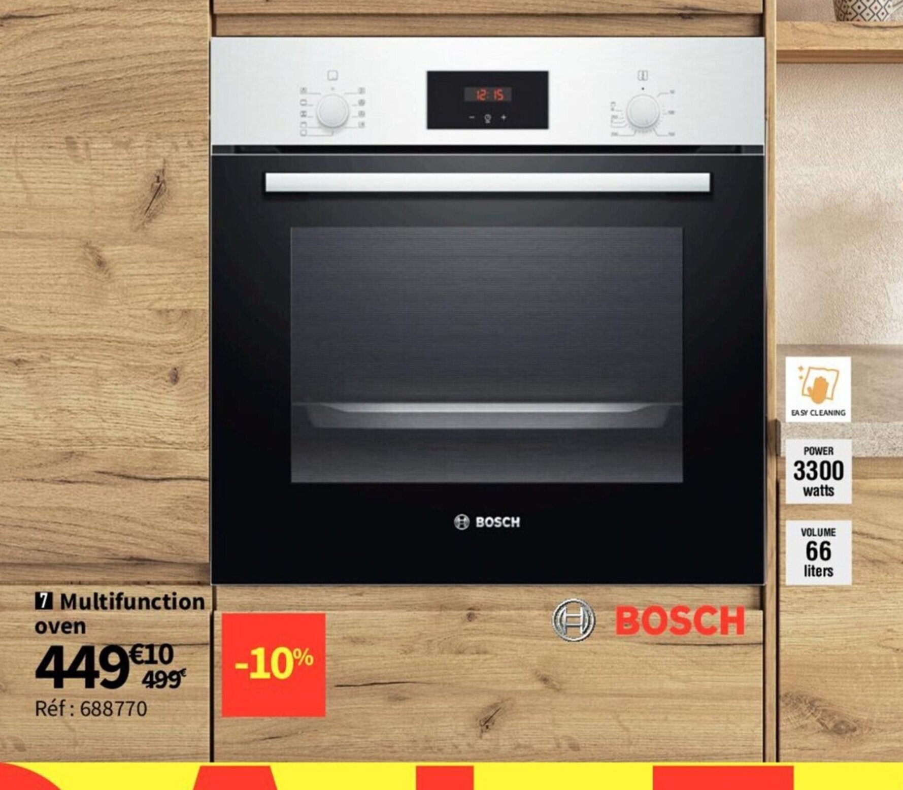 Conforama 7 Multifunction oven offre
