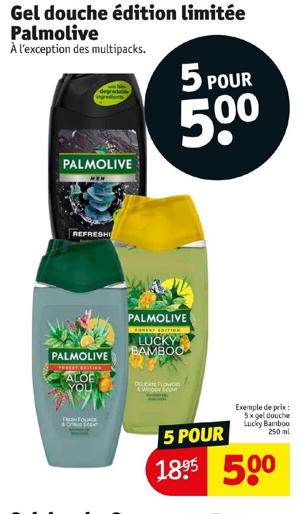 Promo Gel douche édition limitée chez Kruidvat