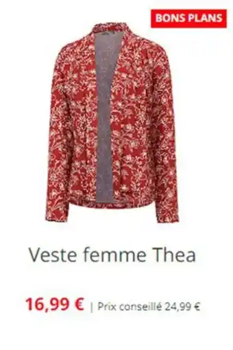 Veste femme Thea