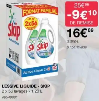 LESSIVE LIQUIDE - SKIP