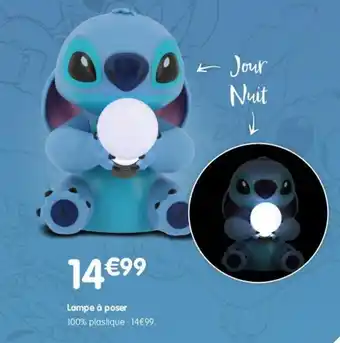 b&m Lampe à poser 100% plastique: 14€99. offre