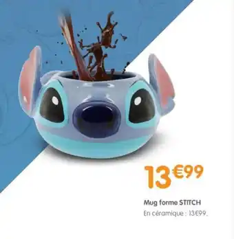 b&m Mug forme STITCH offre