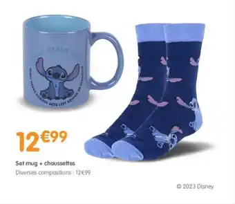 b&m Set mug + chaussettes offre