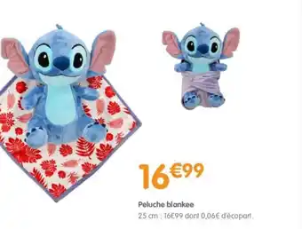 b&m Peluche blankee offre