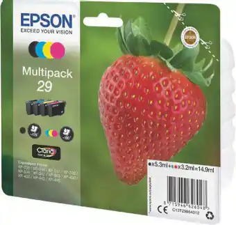 PACK DE 4 CARTOUCHES D’ENCRE T29