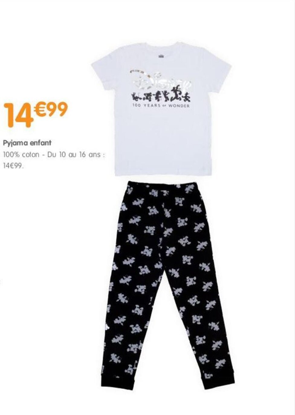 b&m Pyjama enfant offre