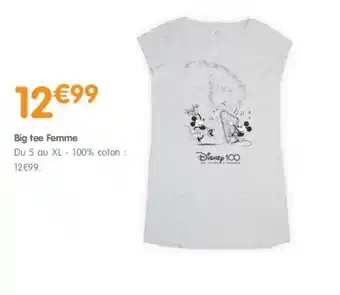Big tee Femme
