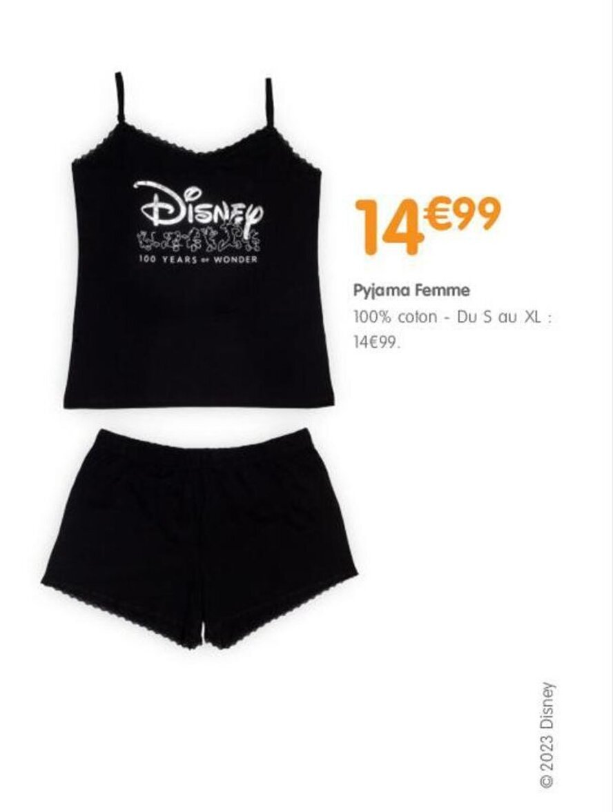 b&m Pyjama Femme offre