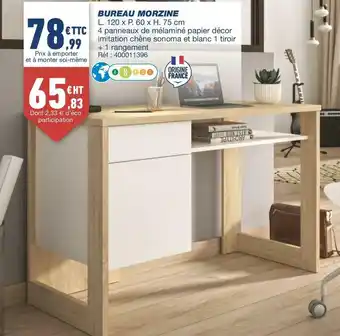 Bureau Vallée BUREAU MORZINE offre