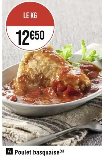 Géant Casino Poulet basquaise(a) offre