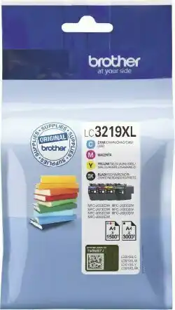 Bureau Vallée PACK DE 4 CARTOUCHES D’ENCRE LC3219XL offre
