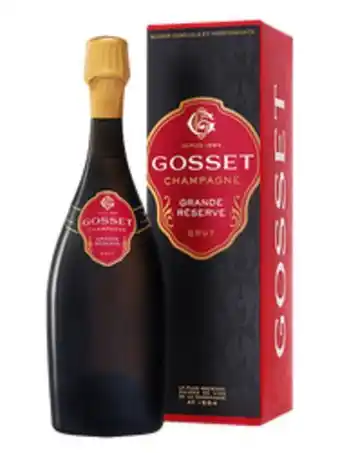 Champagne gosset grande réserve
