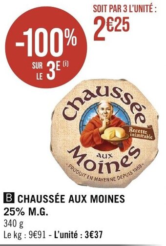 Géant Casino CHAUSSÉE AUX MOINES 25% M.G. offre