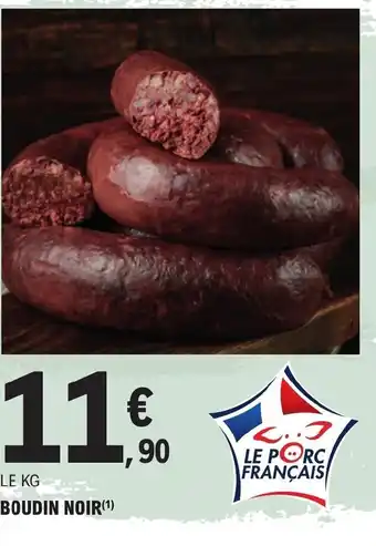 E.Leclerc BOUDIN NOIR (¹) offre
