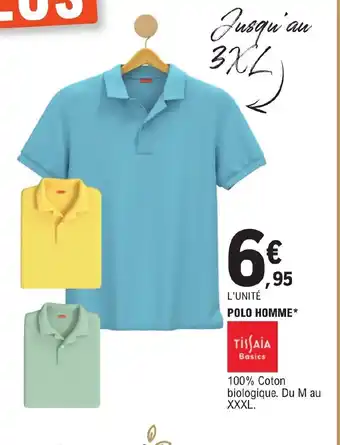 E.Leclerc POLO HOMME* offre