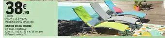 E.Leclerc BAIN DE SOLEIL COURBE offre