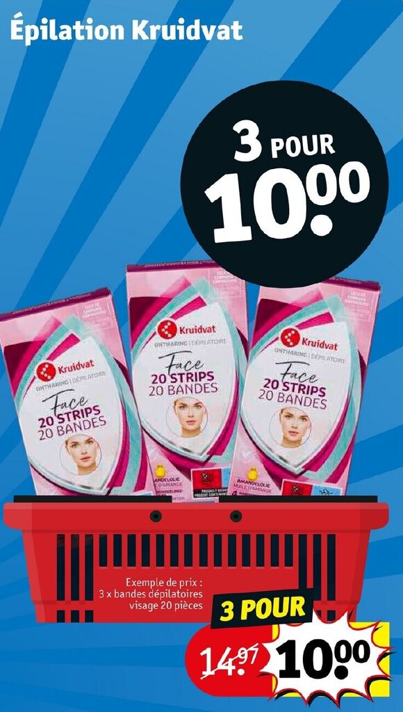 Promo Épilation Kruidvat chez Kruidvat