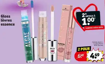 Gloss lèvres essence