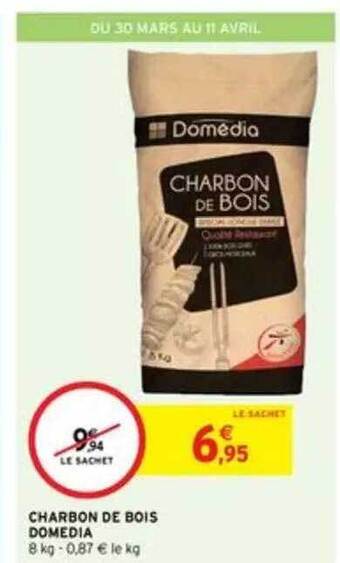 Intermarché Charbon De Bois Domedia offre