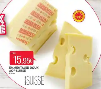 Match Emmentaler doux oap suisse offre