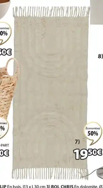 JYSK 7) TAPIS TRETORN offre