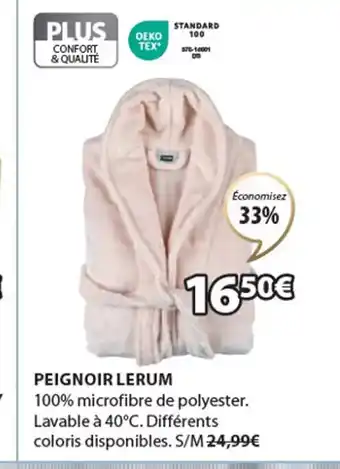 JYSK PEIGNOIR LERUM offre